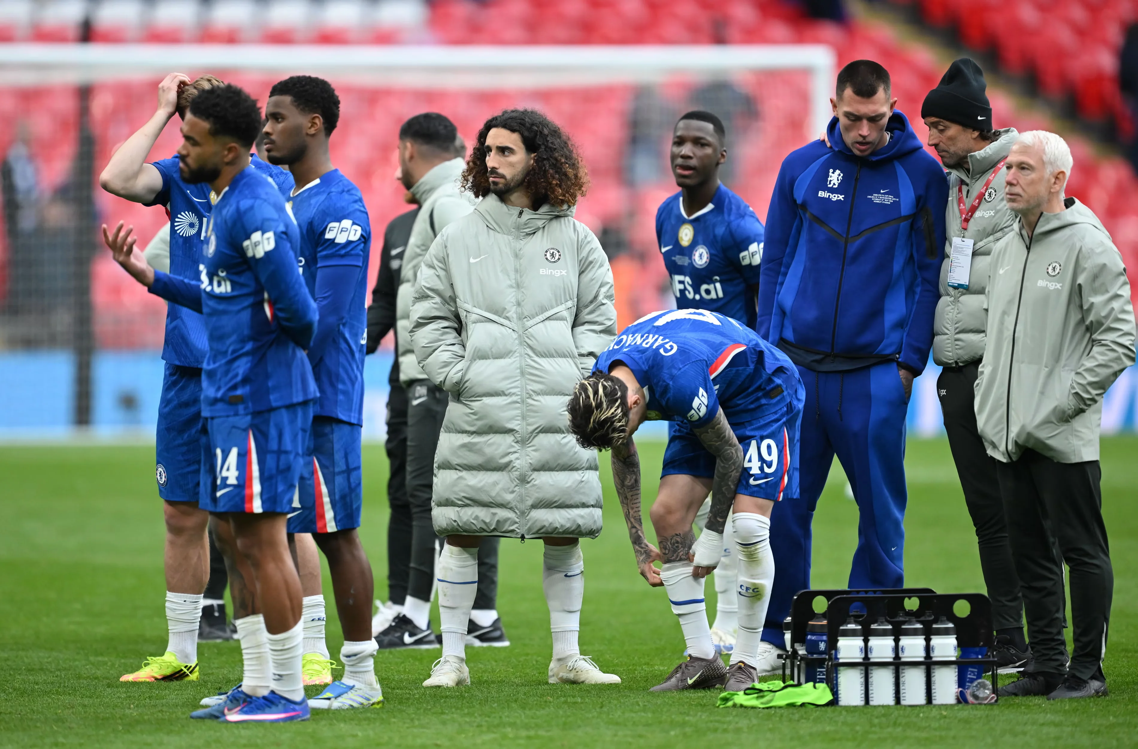 Alonso’s appointment was confirmed the day after Chelsea’s defeat to Manchester City in the FA Cup final. Photograph: COLORSPORT/Ashley Western/Shutterstock