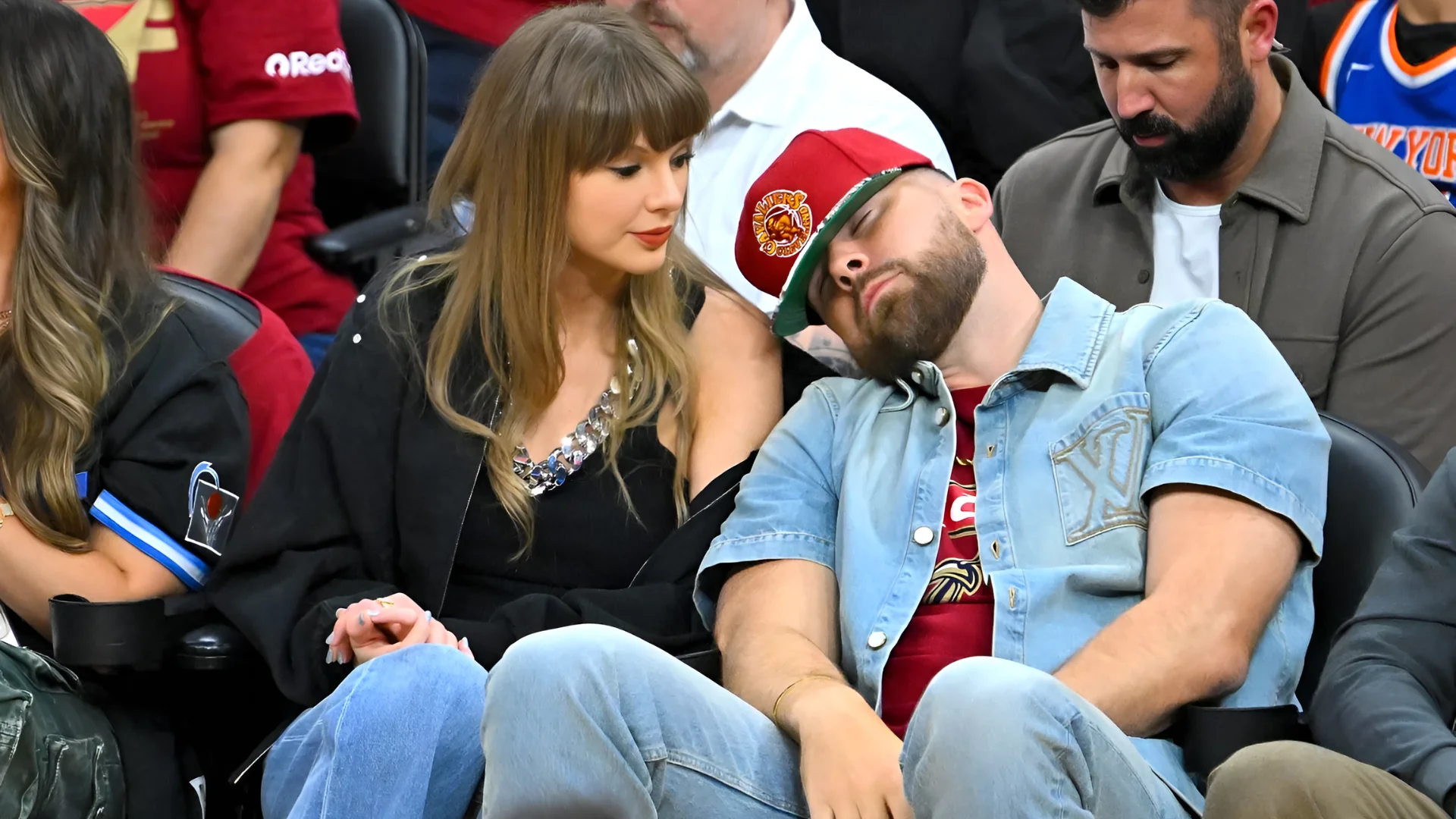 All the Courtside Photos of Taylor and TravisJason Miller - Getty Images