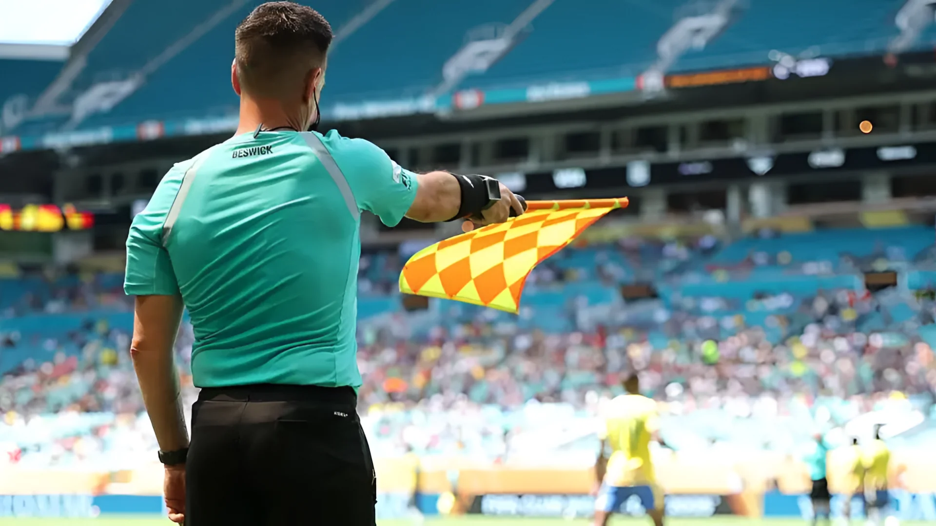 Fifa has been working on ways to improve offside decisions for the World Cup. Getty Images