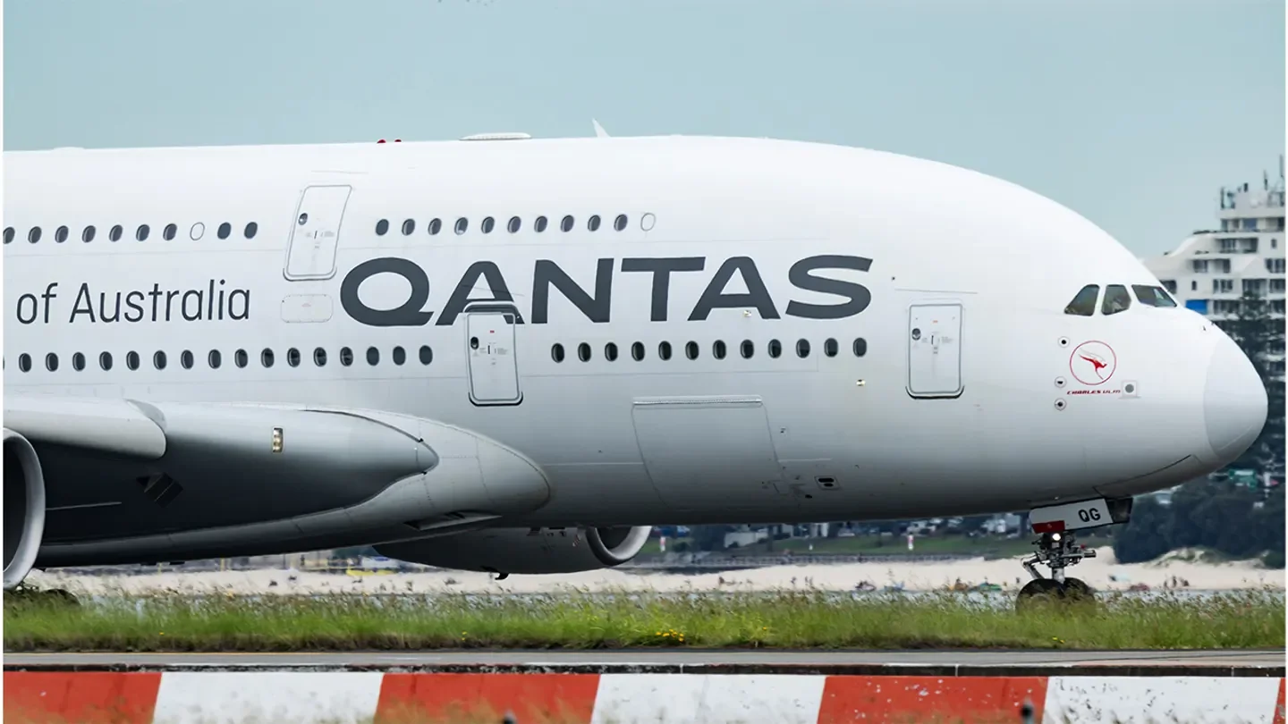 Qantas aircraft at Sydney Airport. April 10th, 2026 (Wolter Peeters / The Sydney Morning Herald via Getty Images / Getty Images)