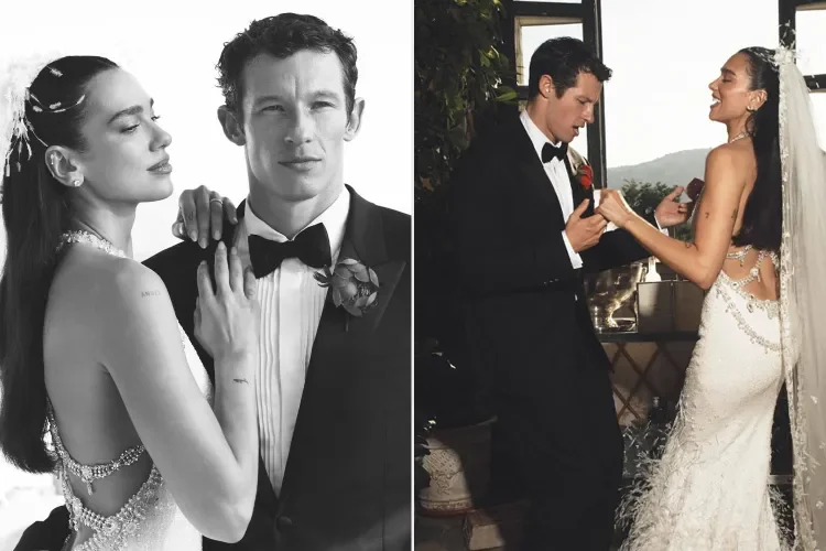 Dia Lipa and Callum Turner. Credit : CHANEL