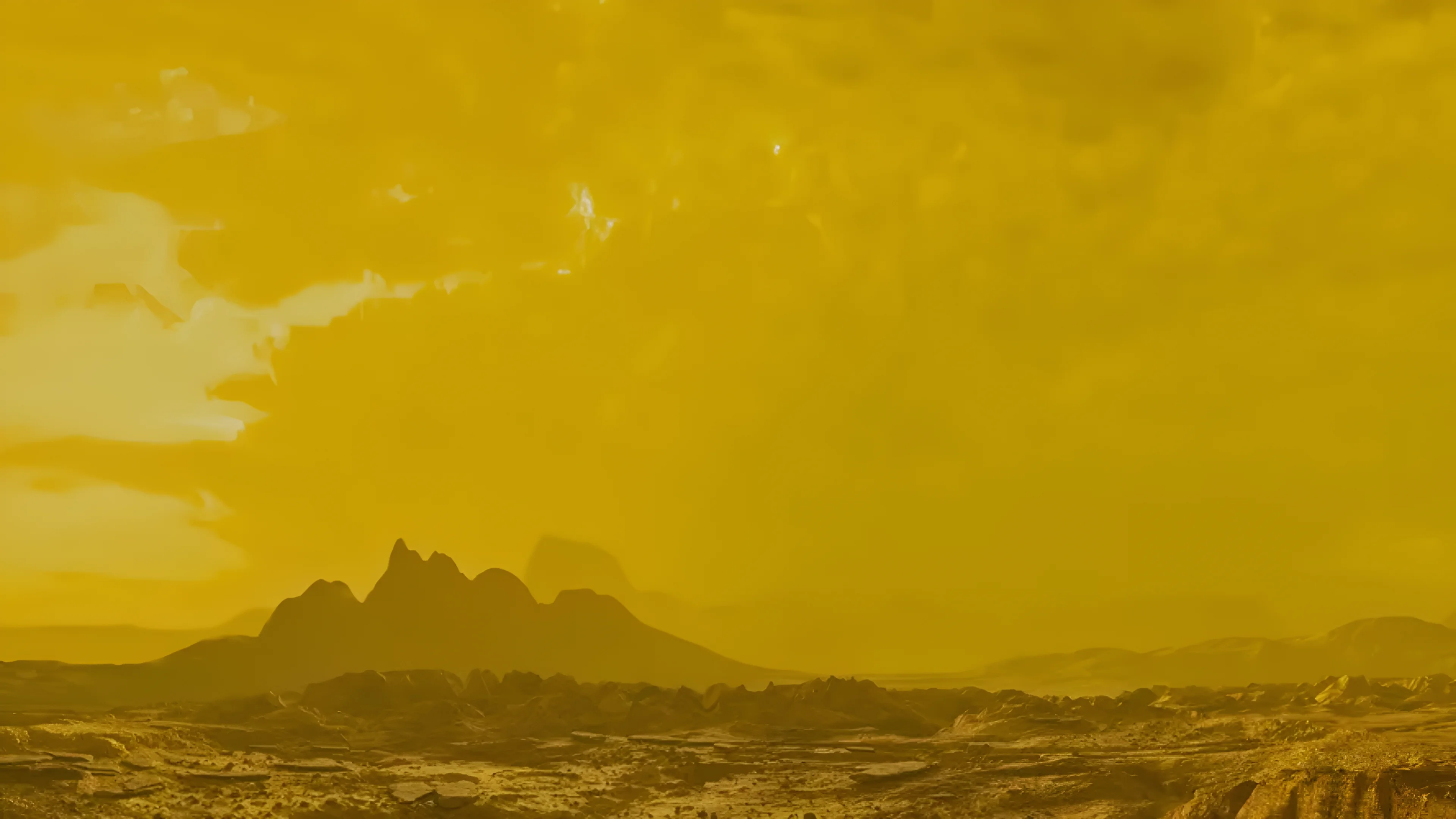 Illustration showing what it's like on planet Venus. Credit: Mark Garlick / Science Photo Library / Getty Images