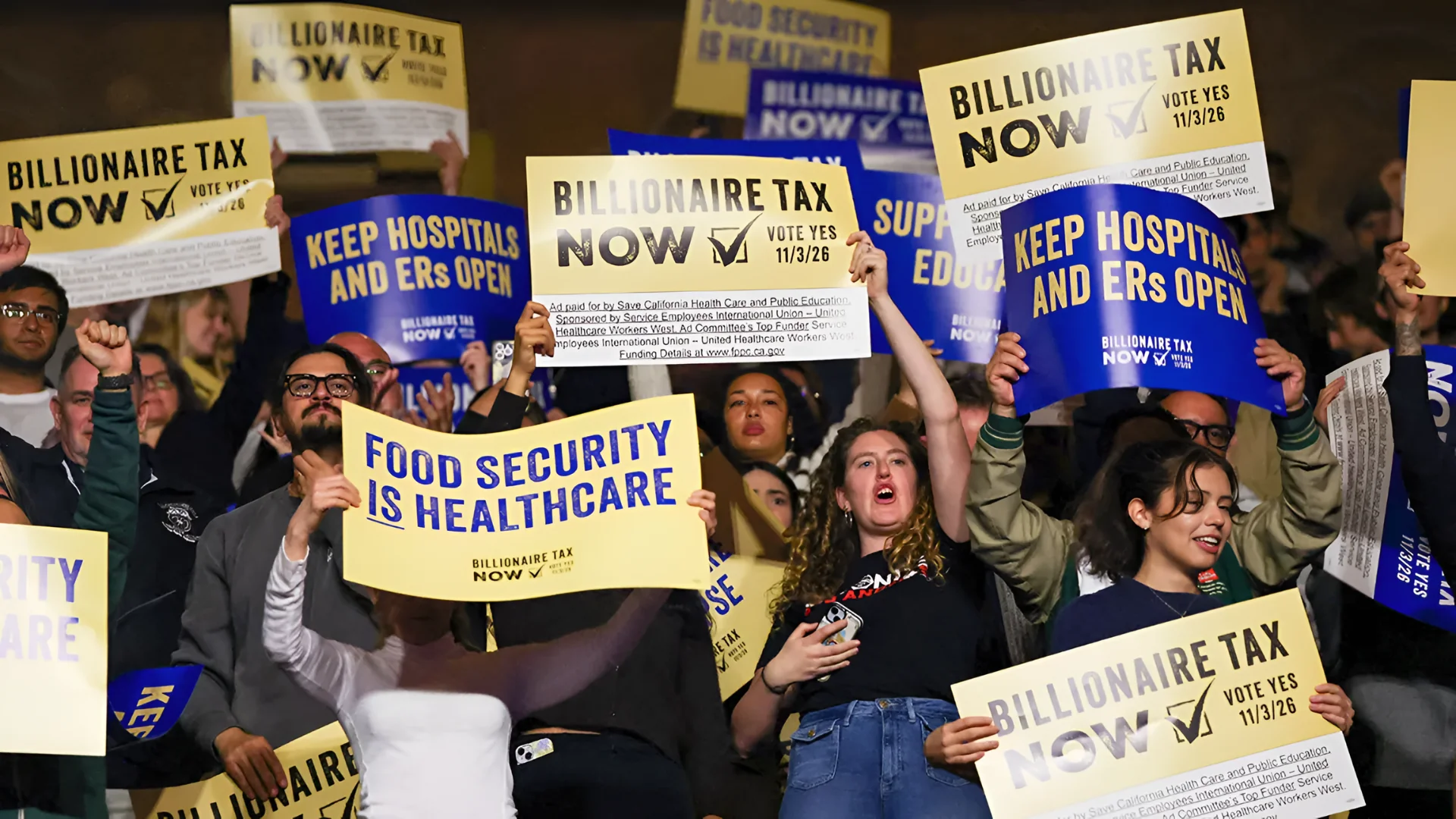 California voters will consider a ballot measure in November that would temporarily raise taxes on billionaires. (Patric