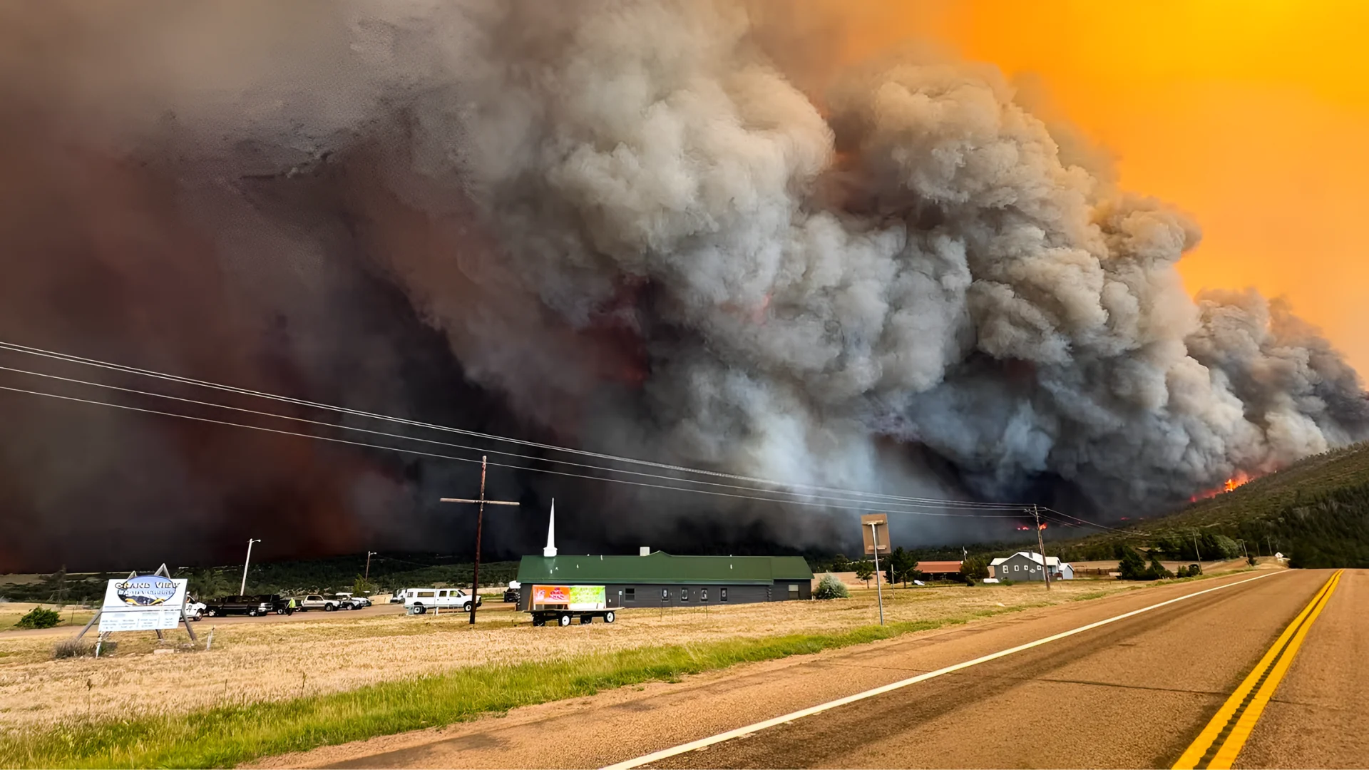 The Aspen Acre fire. June 29, 2026. Courtesy: Pueblo County Sheriff's Office