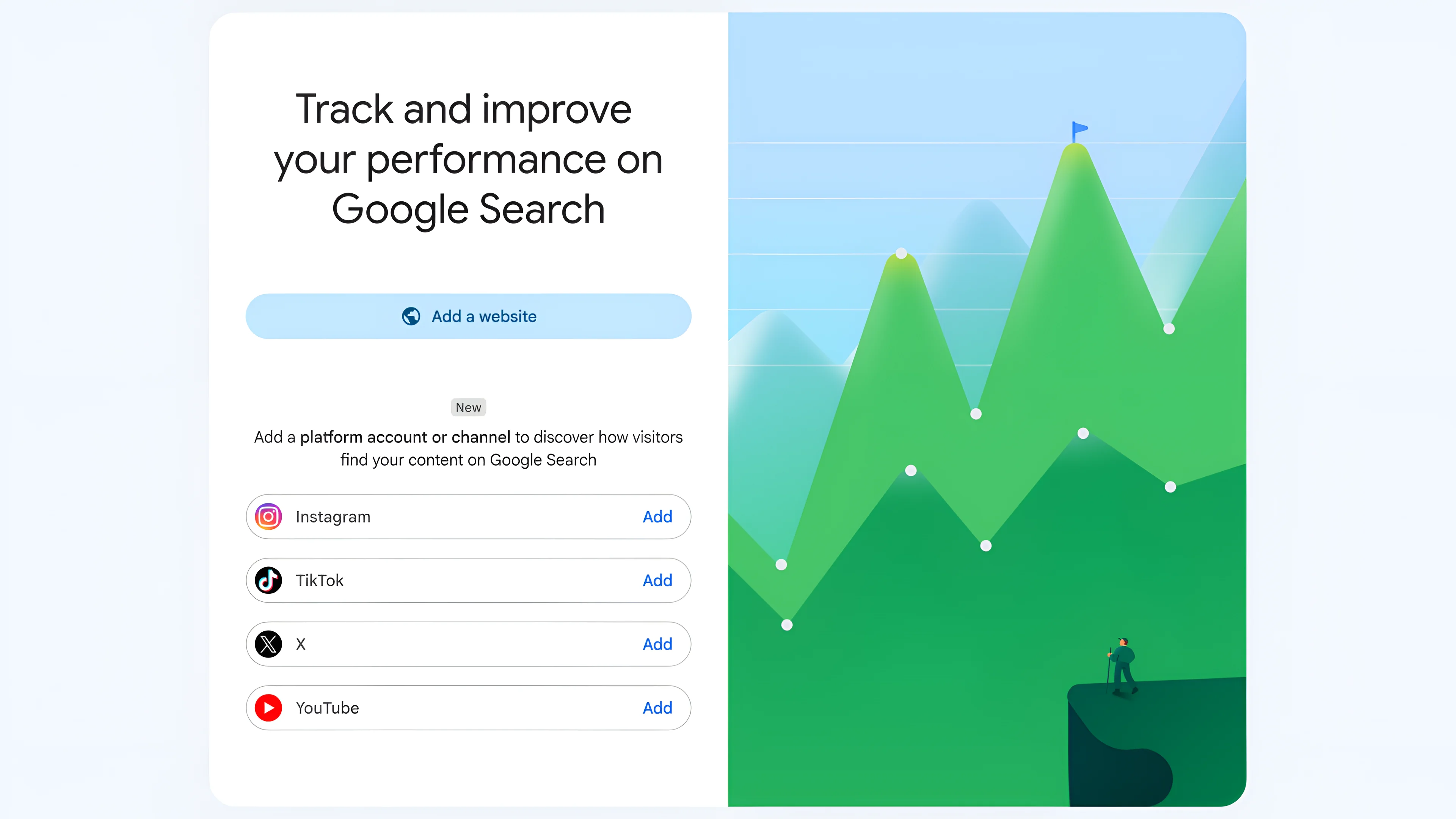 Search Console verification page. Credit: Google