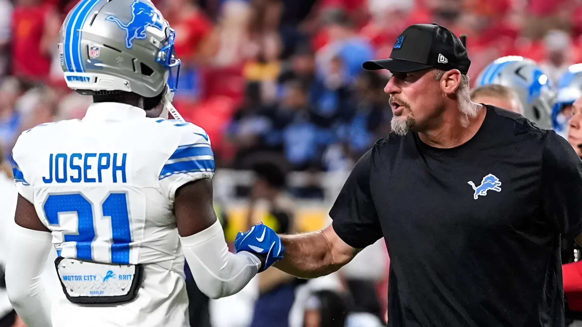 Kerby Joseph's status entering training camp next week is unknown as the Lions' safety continues his recovery from a kne