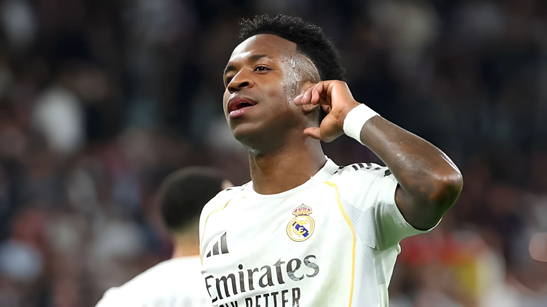 Real Madrid won't up their contract offer to Vinícius Júnior, sources told ESPN. Florencia Tan Jun/Getty Images