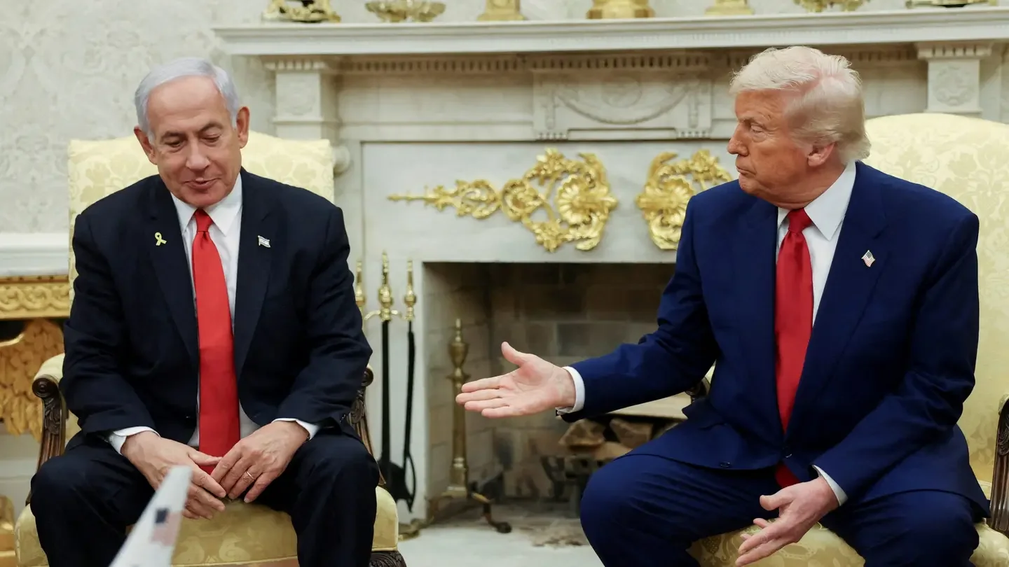 Israeli Prime Minister Benjamin Netanyahu has said he remains in lockstep with President Donald Trump, but he is not settling for