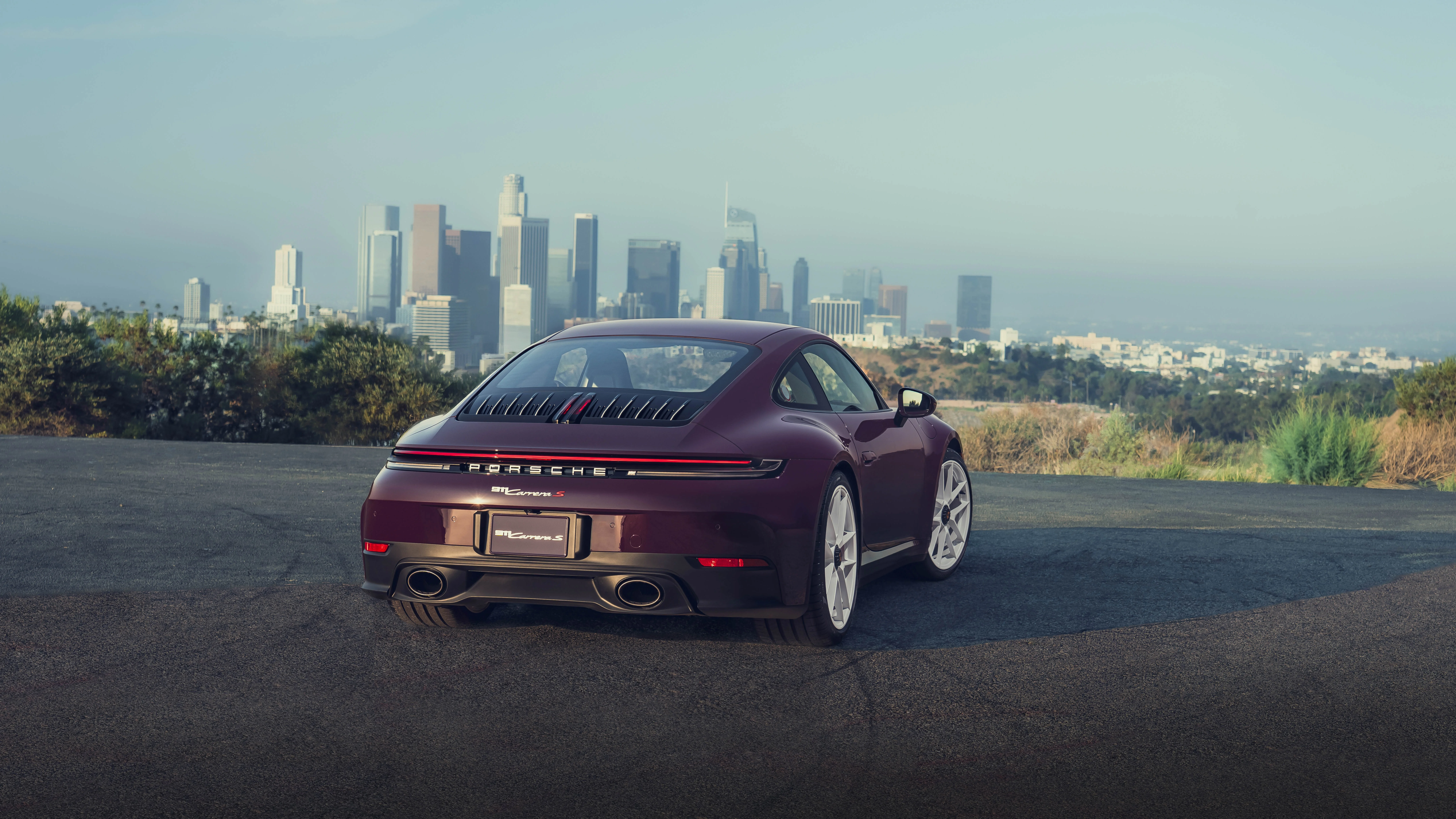The rear of the 911 Carrera S with MT Package. Credit: Porsche Newsroom