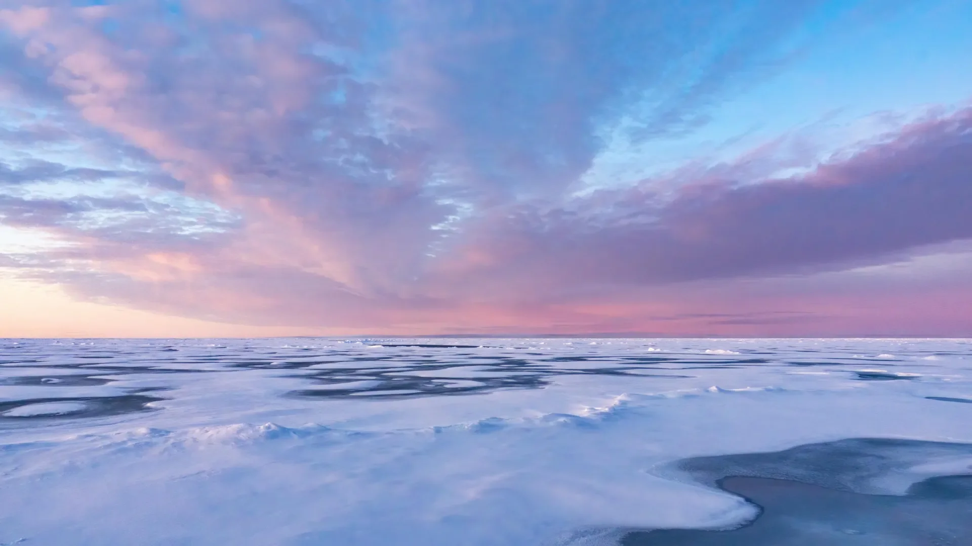 Melting Arctic sea ice tied to natural cloud formation and climate shifts. Credit: Shutterstock.