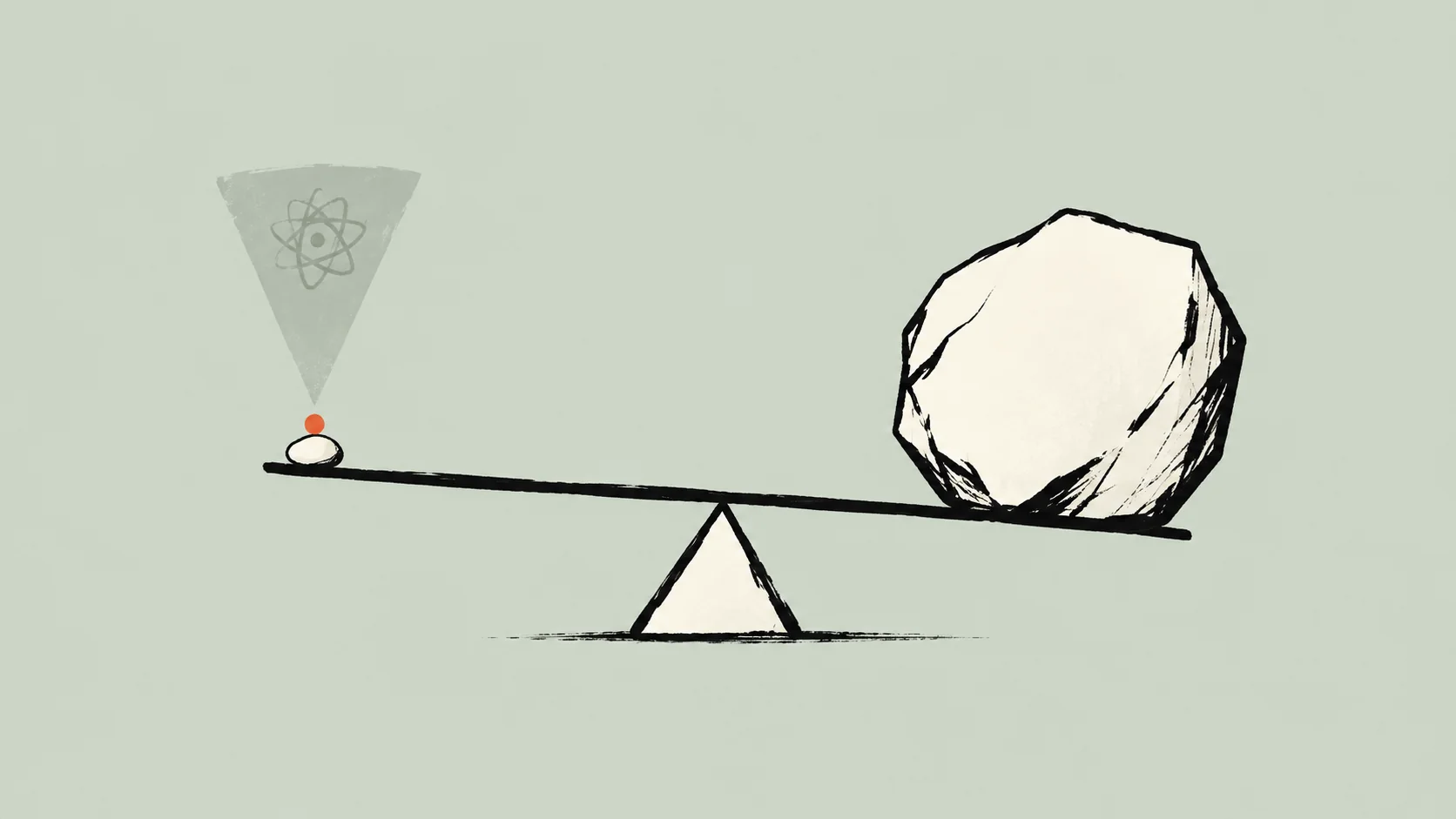SNARK vs STARK trade-off balance. Photo: AI/BytePith